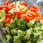 veggies ready to roast