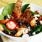berry gorgonzola salad