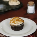 Salted Caramel Mocha Cupcakes