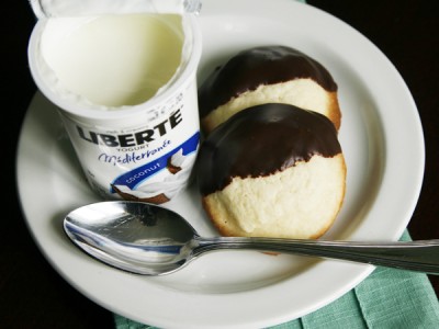 Decadent Chocolate Dipped Shortbread Cookies with Liberté Mediterranee Coconut