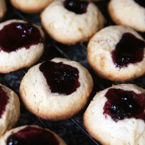 The Best Jelly Thumbprint Cookies Recipe Ever