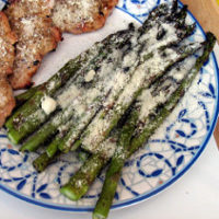 Grilled Herb Parmesan Asparagus