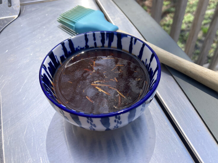 Apple Honey Barbecue Glaze