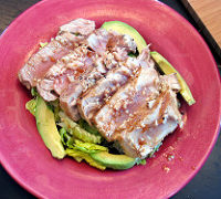 Seared Tuna with Sesame Soy Dressing