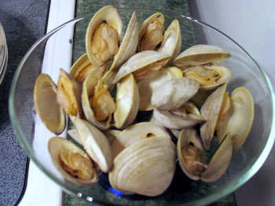 Beer Steamed Clams