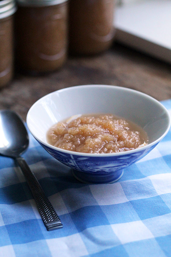 Spiced Applesauce with Honey recipe