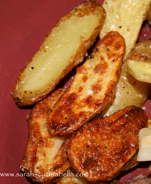 Tasty Two Cheese Fingerling Potatoes