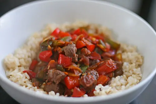 Garlic Soy Beef Stir-Fry