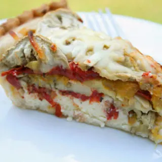 Tomato and Eggplant Pie Recipe