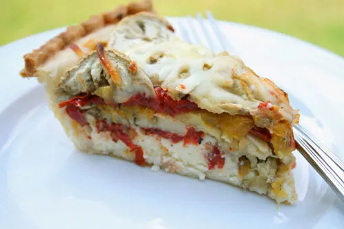 Tomato and Eggplant Pie Recipe