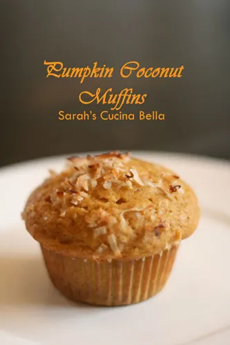 Pumpkin Coconut Muffins Recipe