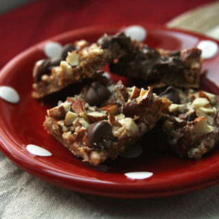 Salted Toffee Chocolate Squares Recipe