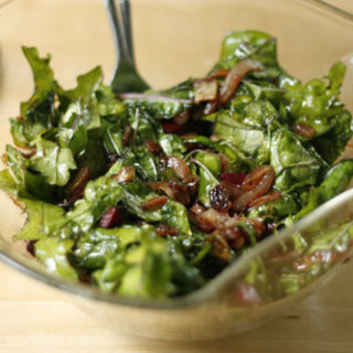 Caramelized Onion and Kale Salad