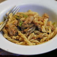 Leek, Mushroom and Tuna Pasta Recipe