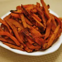 Baked Barbecue Sweet Potato Fries