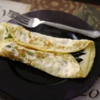 Swiss and Roasted Asparagus Omelet for One