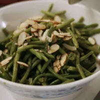 Green Beans with Browned Butter and Almonds