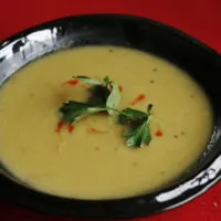 Super Easy Potato Leek Soup