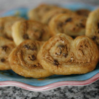 Peanut Butter Chocolate Palmiers (aka Elephant Ears)