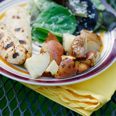 Herbed Grilled Red Potatoes Recipe