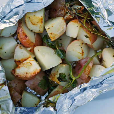 Herbed Grilled Red Potatoes