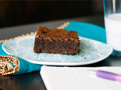 Rich Chocolate Toffee Brownies