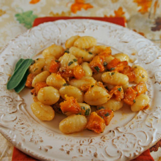 Roasted Butternut Squash and Sage Gnocchi