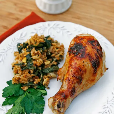 Chicken drumsticks recipes, including this one for Baked Sticky Orange Chicken Drumsticks, are a staple of meal planning in our house.