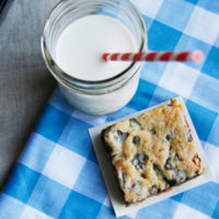 Triple Chocolate Chunk Cookie Bars