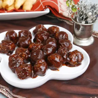 Barbecue Meatballs Appetizer