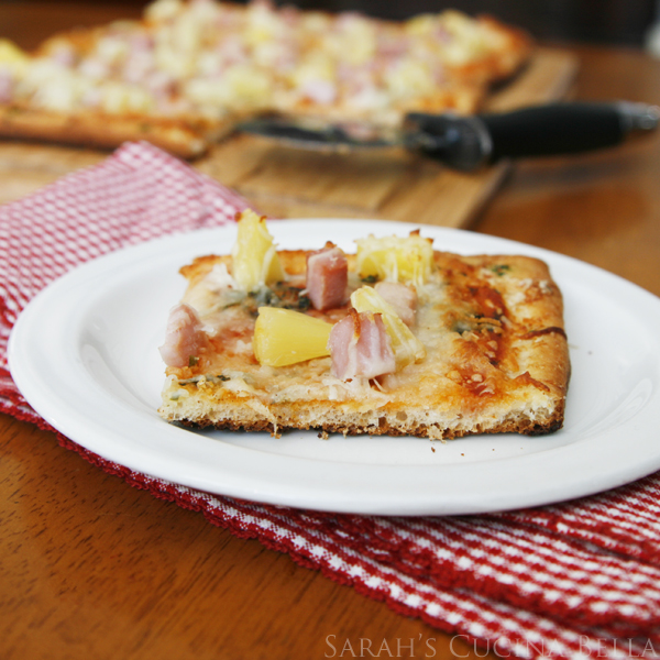 herb and cheese crust pizza
