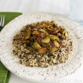 Thai Red Curry Roasted Vegetables over Quinoa