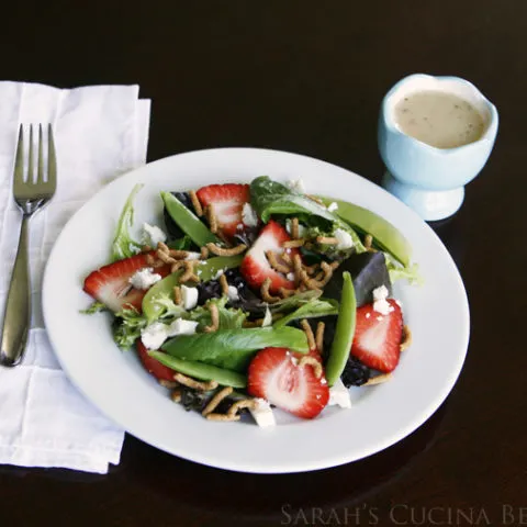 Crunchy Strawberry Salad