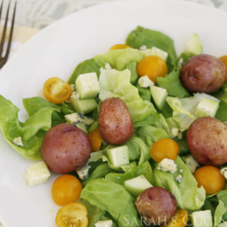 Warm Salad with Grilled New Potatoes