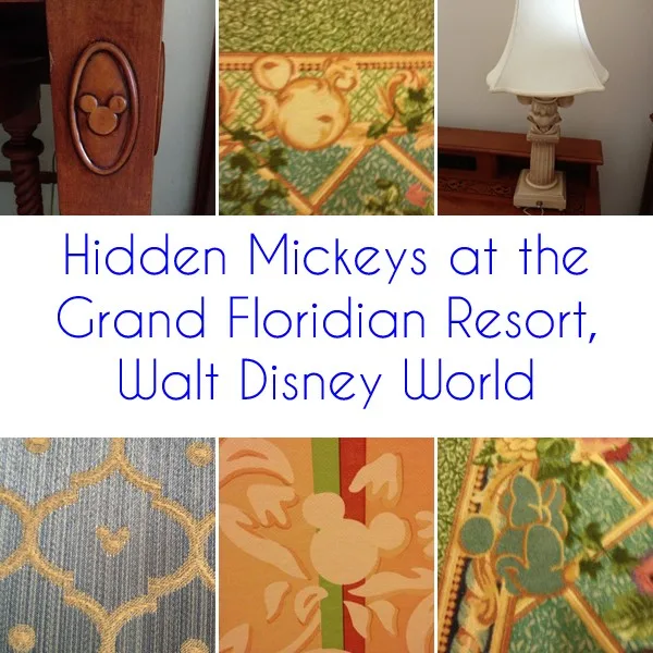 Hidden Mickeys Grand Floridian Walt Disney World Sarah by the Sea