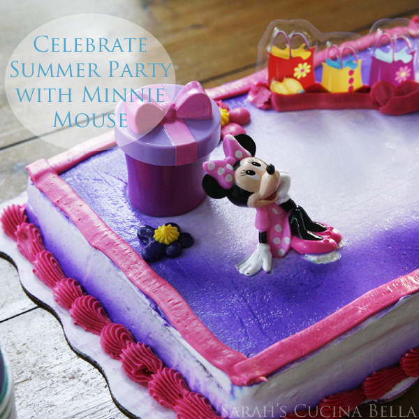 Celebrate Summer Party with Minnie Mouse