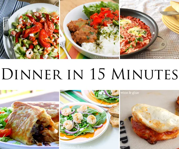 Dinner in 15 Minutes