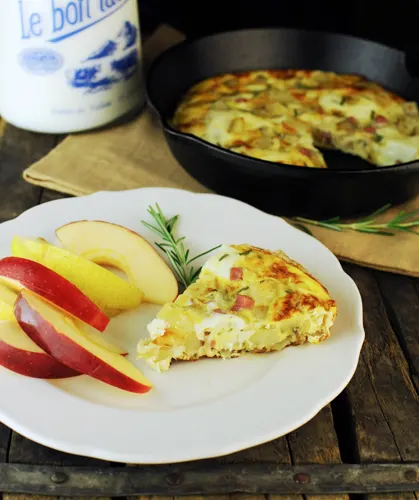 Spanish Oven Omelet with Diced Potatoes KW