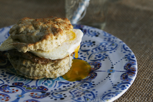 Sausage Egg Biscuit