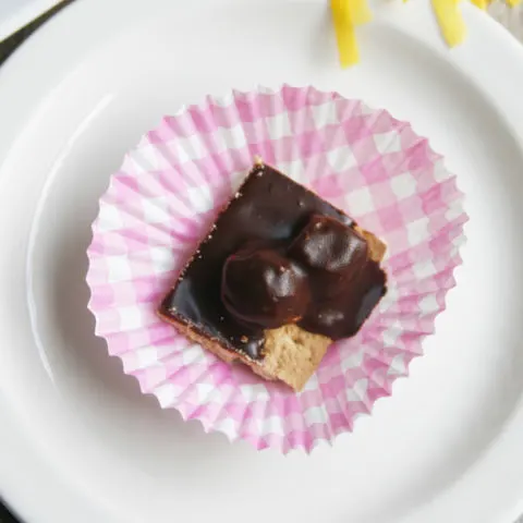 Snickers Truffle Squares