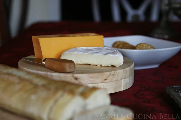 Holiday Appetizer Cheese Plate