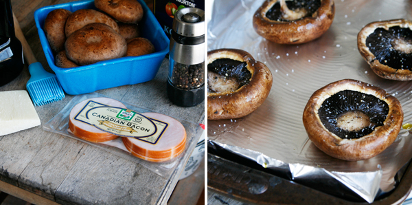 Making Roasted Portobello Mushrooms