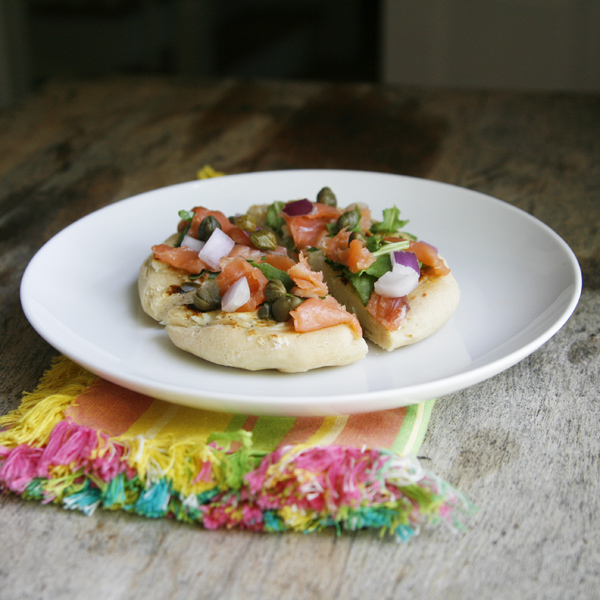 Smoked Salmon Breakfast Pizza