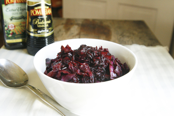 Balsamic Red Cabbage and Beet Salad