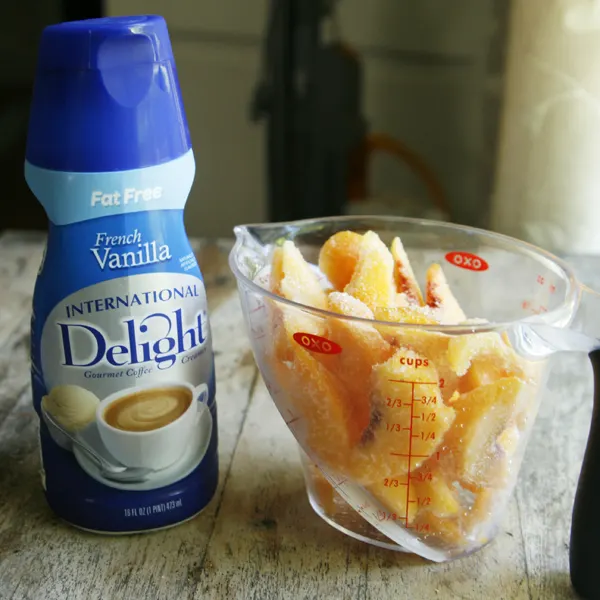 International Delight and Peaches