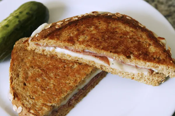 Grilled Cheese with Salami