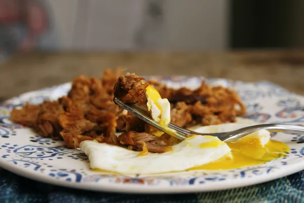 Pulled Pork with Fried Egg