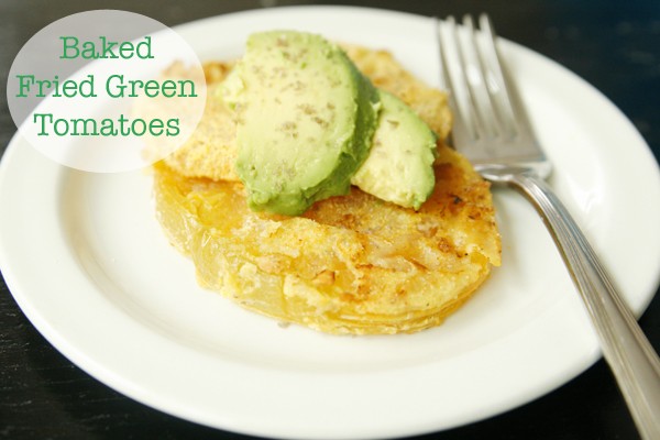 Baked Fried Green Tomatoes recipe