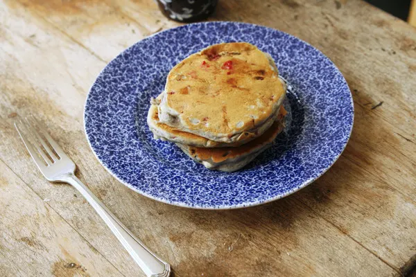 Recipe for Raspberry White Chocolate Pancakes