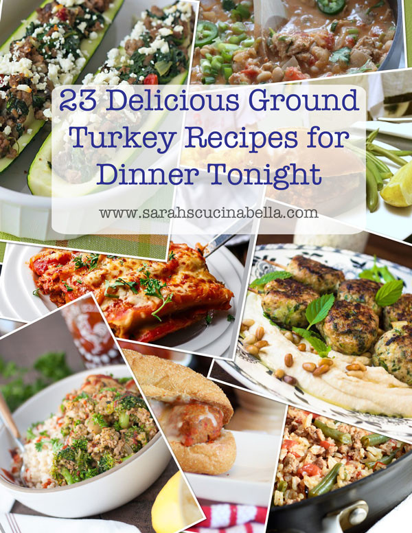 23 Delicious Ground Turkey Recipes for Dinner Tonight